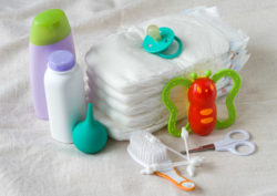 Baby powder and other baby items