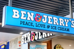 Ben & Jerry's ice cream store