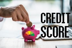 piggy bank savings for good credit score