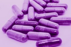 purple capsules