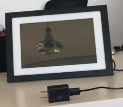 skylight digital photo frame with power adapter