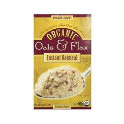 trader joe's organic oatmeal