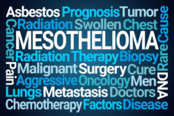 Mesothelioma is often caused by exposure to asbestos.