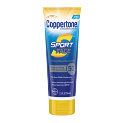 coppertone sport face sunscreen