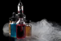 e-cigarette and nicotine vaping liquids