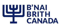 B'nai Brith Canada logo regarding their lawsuit against the Canadian Government to list IRGC as a terrorist organization