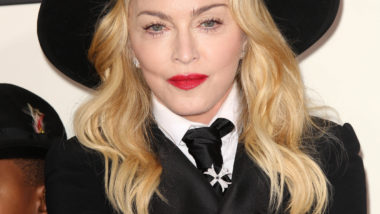close up of singer Madonna
