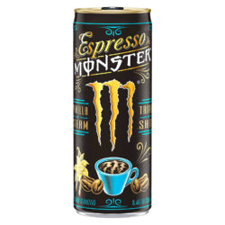 monster energy espresso triple shot vanilla drink
