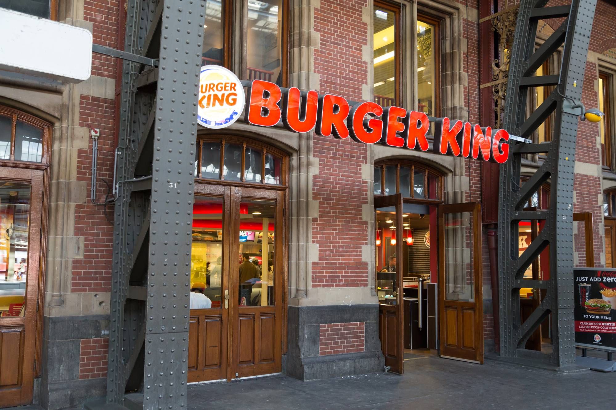 Burger King allegedly shaves time off workers' timecards.