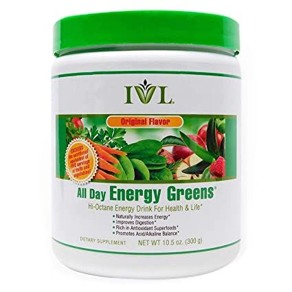 All day energy greens