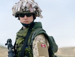 A Canadian soldier regarding a federal court ruling in favor of the injured veterans' disability benefits class action lawsuit