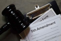 fifth amendment on document