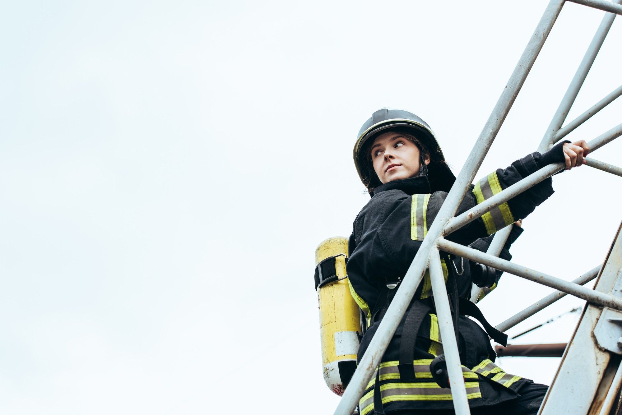 Female firefighters are at risk from carcinogens.