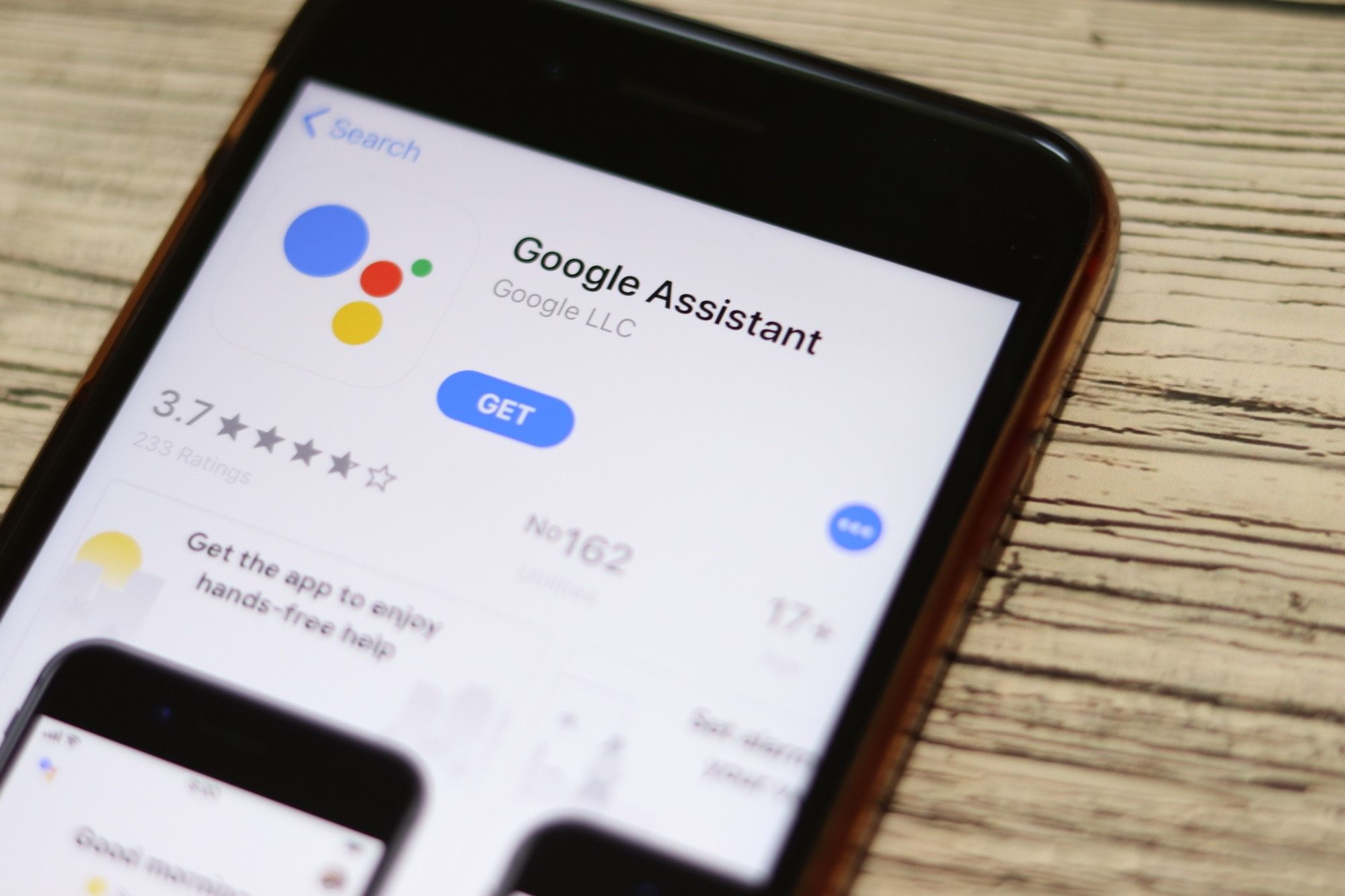 Google Assistant on smart phone