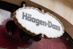 Haagen Dazs ice cream bars store