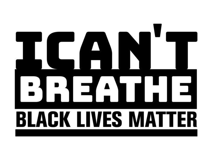 I can't breathe, black lives matter image