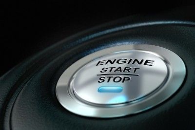 Engine start/stop button - Audi