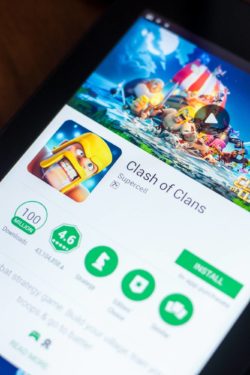 Clash of Clans game players can reportedly buy loot boxes in the app.