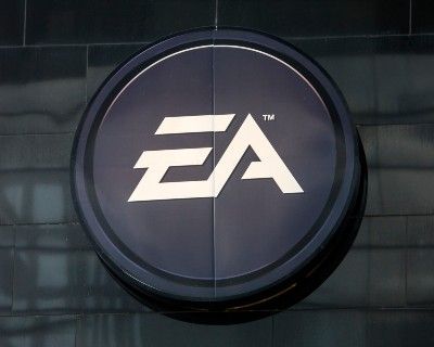EA Games logo on sign