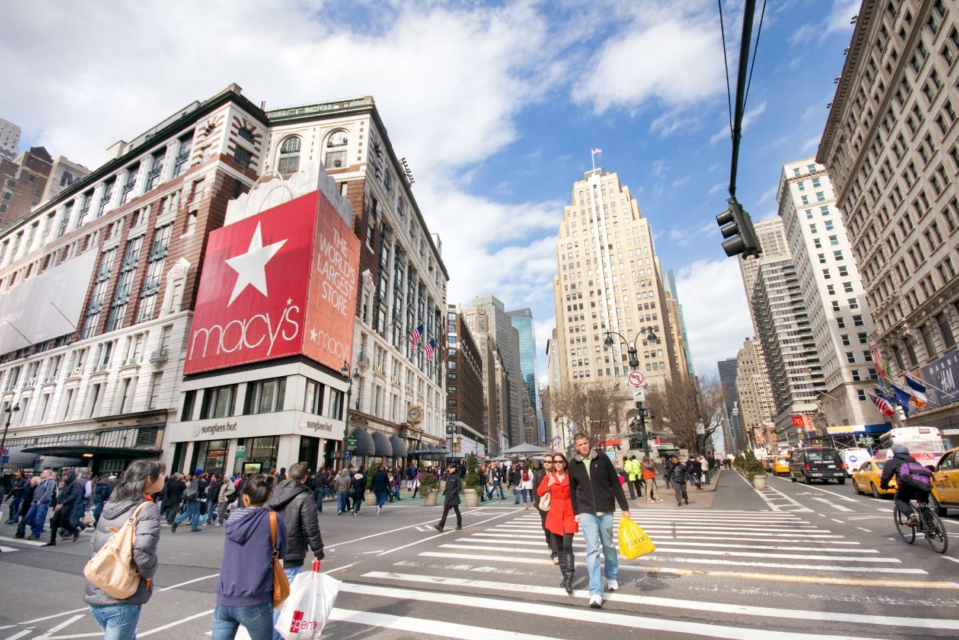 Macy's in Herald Square in New York City
