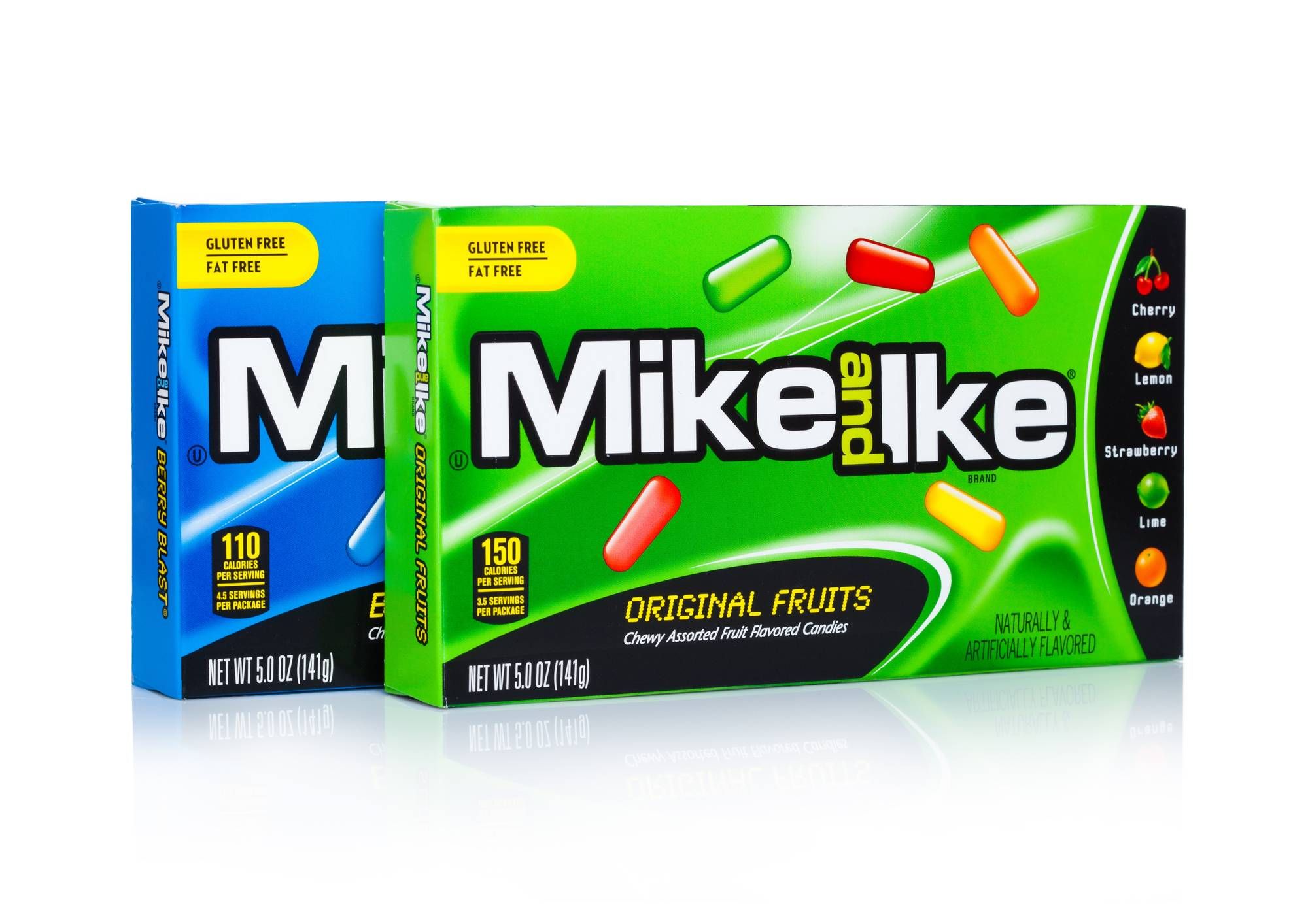 Mike and Ike and Hot Tamales candies are allegedly packaged in deceiving boxes.