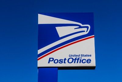 United States Post Office Sign - election