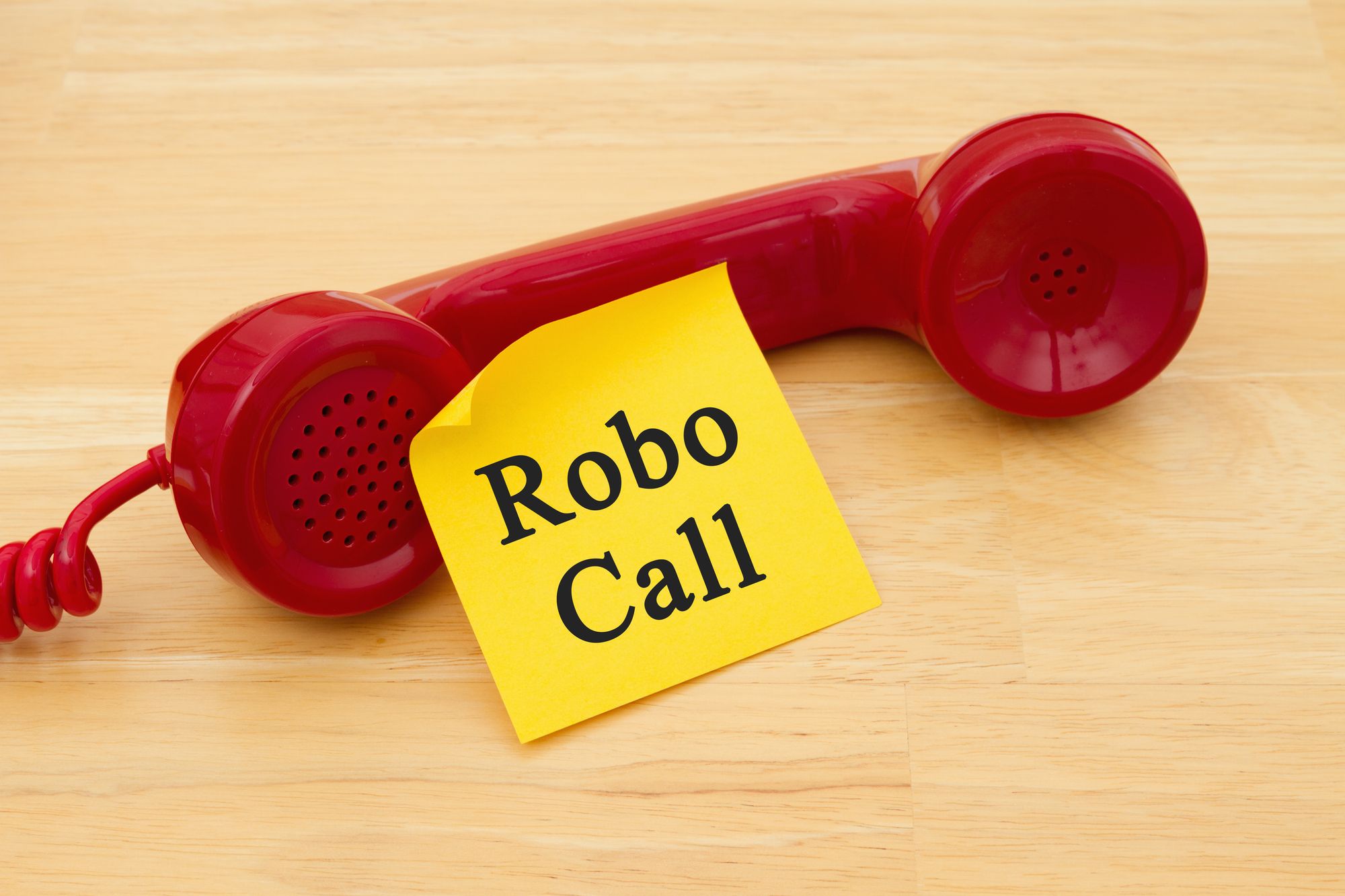 Insurance spam calls are often placed with robocallers.