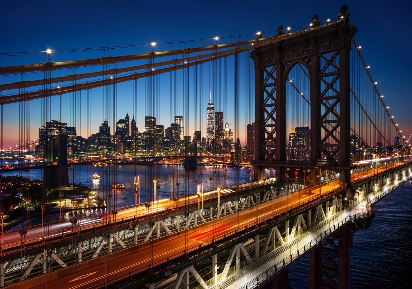 Brooklyn Bridge - pandemic rules