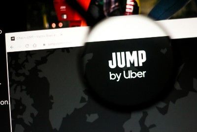 Jump by Uber website - Uber Jump scooters