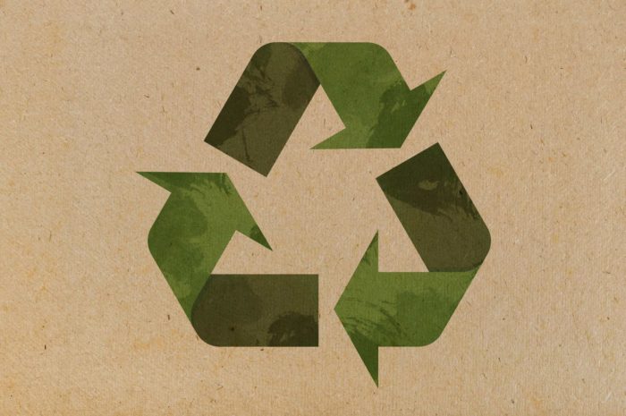 the recycle sign