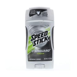 Speed Stick deodorant products allegedly fail to protect from stains.
