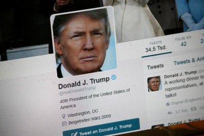 Donald Trump's Twitter page - Trump campaign