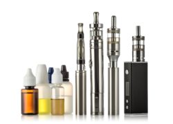 collection of vape devices