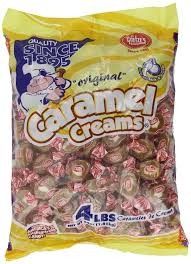 Goetze's Candy caramels may have trans fat.