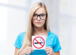 Teens generally aren't vaping to quit smoking.