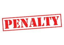 penalty stamp