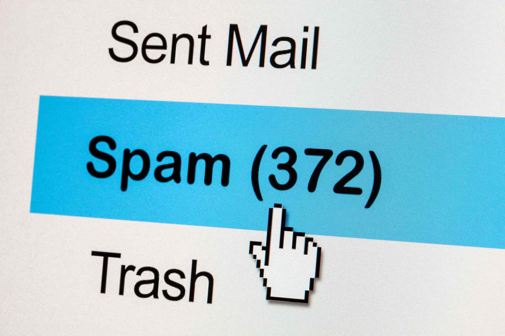 What is a deceptive marketing email campaign?