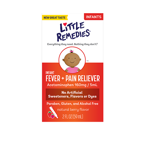 box of Little Remedies infant pain reliever