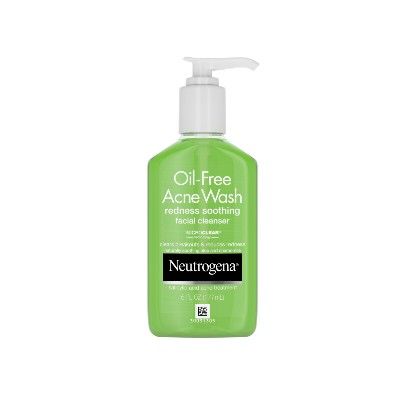 Neutrogena Oil-Free Acne Wash Redness Soothing - oil-free skincare