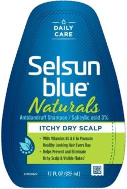 Selsun Blue natural anti-dandruff shampoo may be mislabeled.