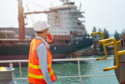 California wage laws apply to docked ships.