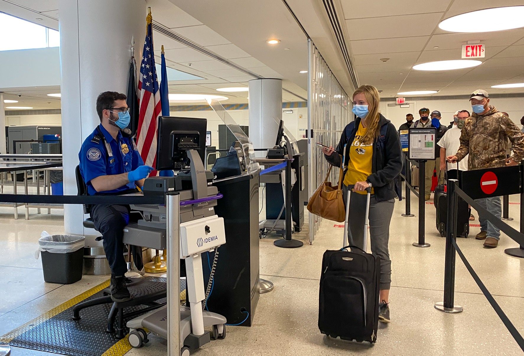 TSA employees are entitled to hazard pay during the pandemic.