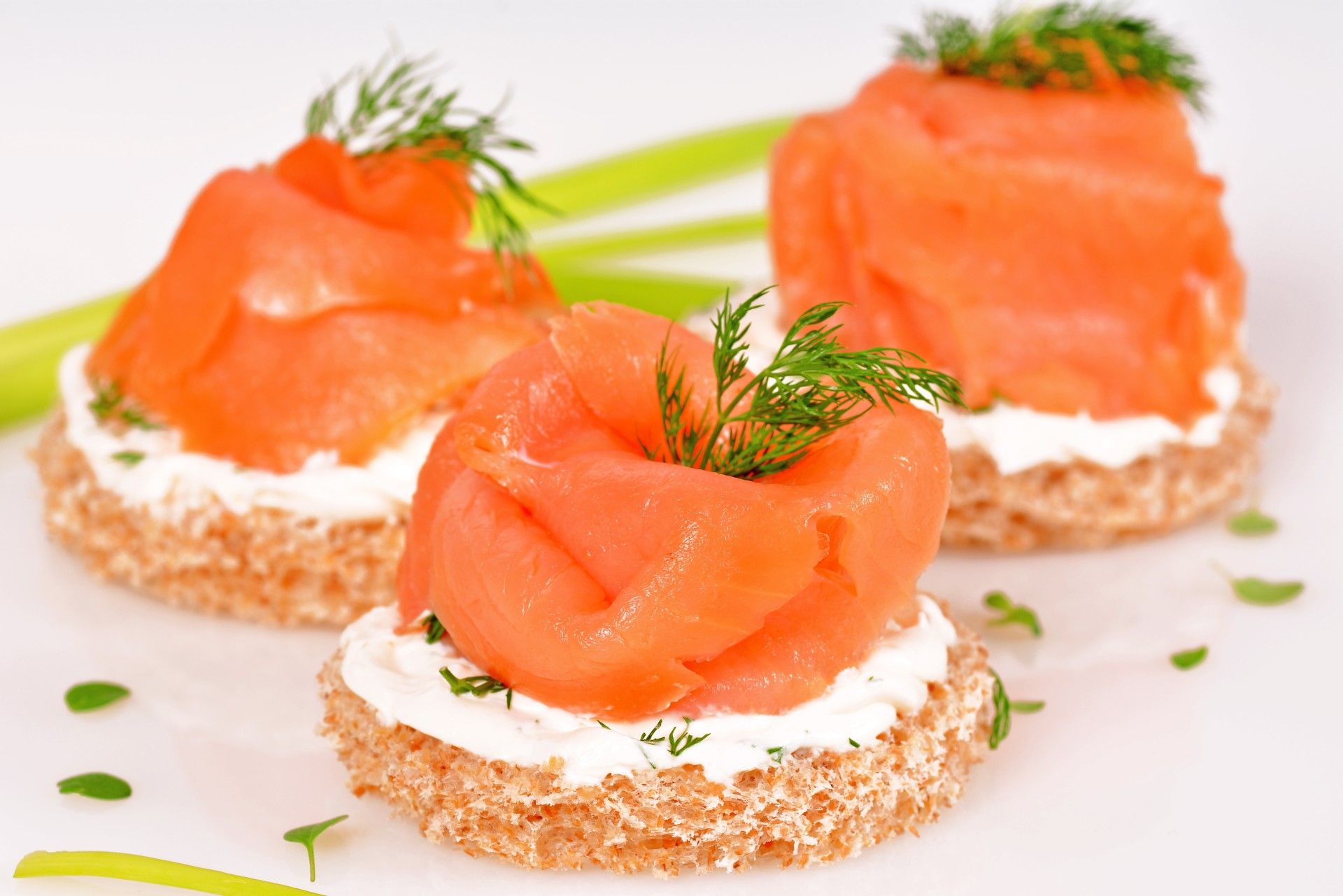 Smoked salmon dish - sustainably sourced salmon