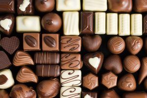 Variety of chocolate candies - Kilwins
