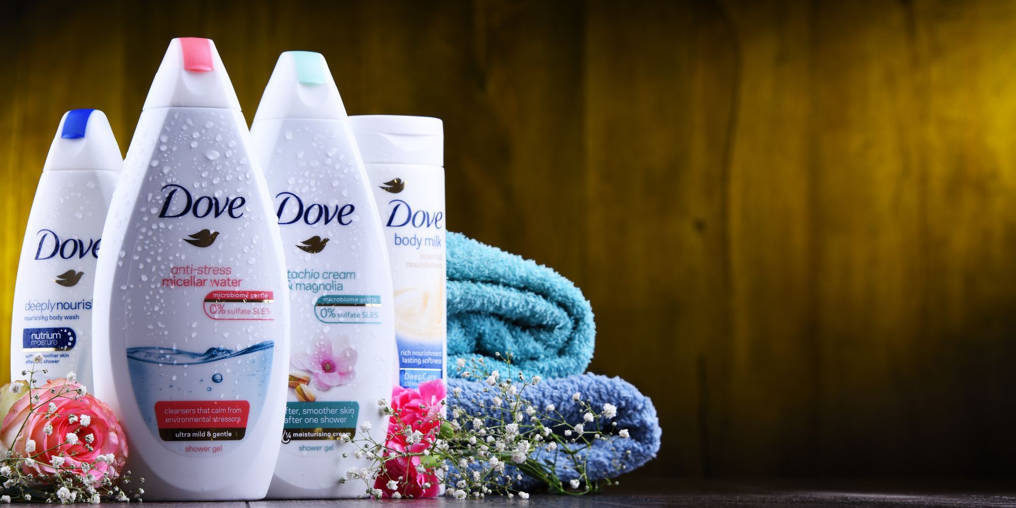 A Dove body wash can trigger skin reactions, a class action lawsuit claims.