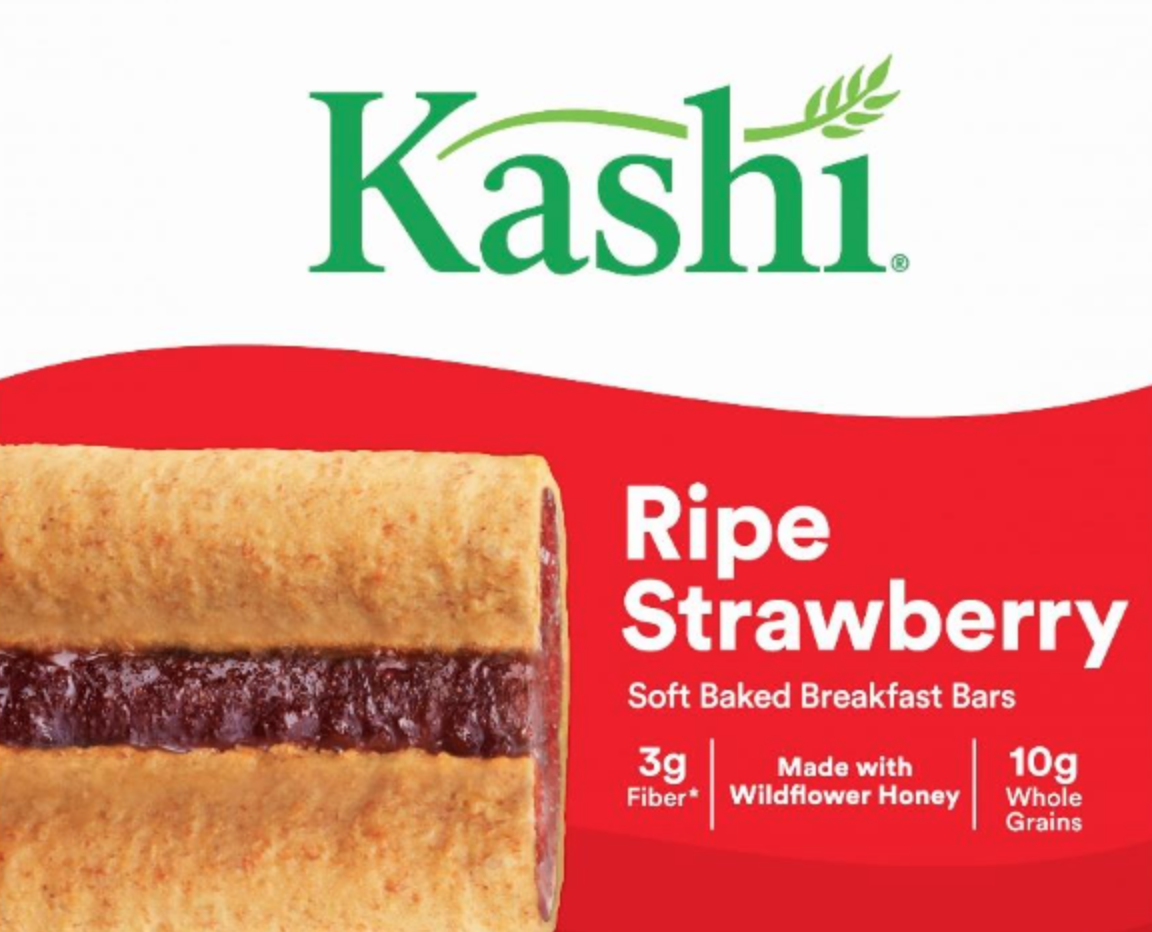 Kashi strawberry breakfast bars don't contain enough strawberry, a class action lawsuit claims.