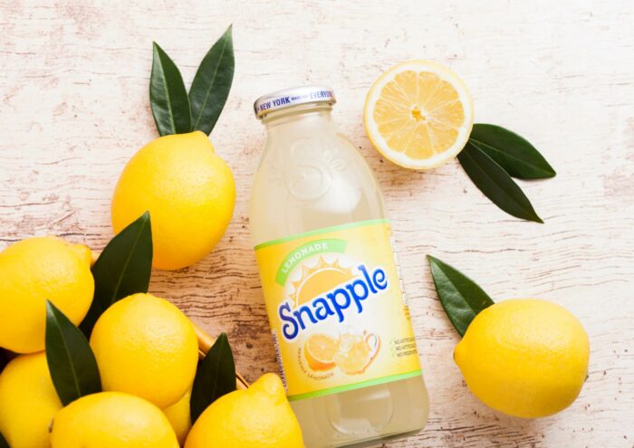Snapple Falsely Advertises Drinks With Added Coloring as ‘All Natural,’ Class Action Claims