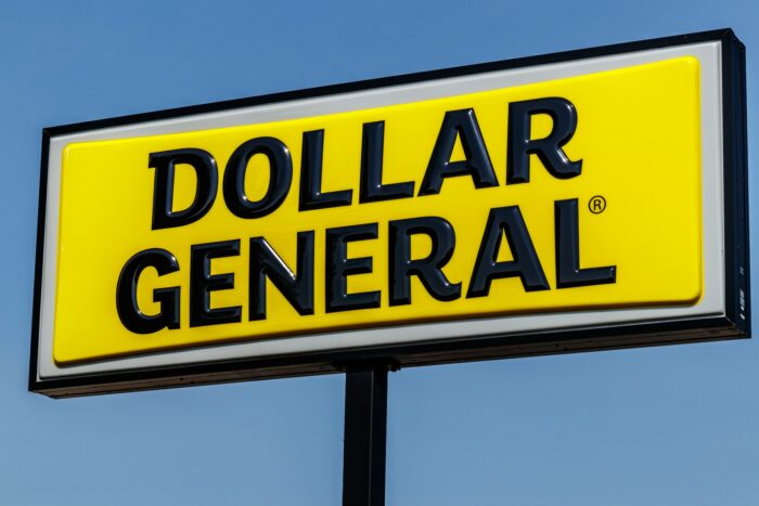 Dollar General sign - DG Health