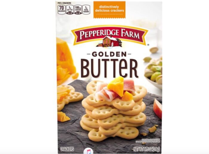 Pepperidge Farm’s ‘Golden Butter’ Crackers Aren’t Buttery Enough, Class Action lawsuit claims