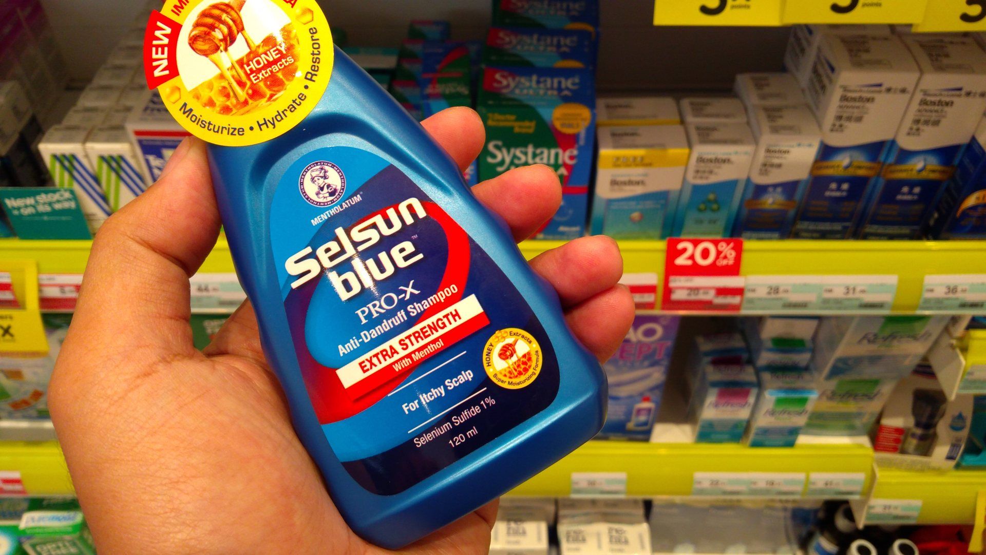 Selsun Blue Medicated Maximum Strength Dandruff Shampoo - wide 9